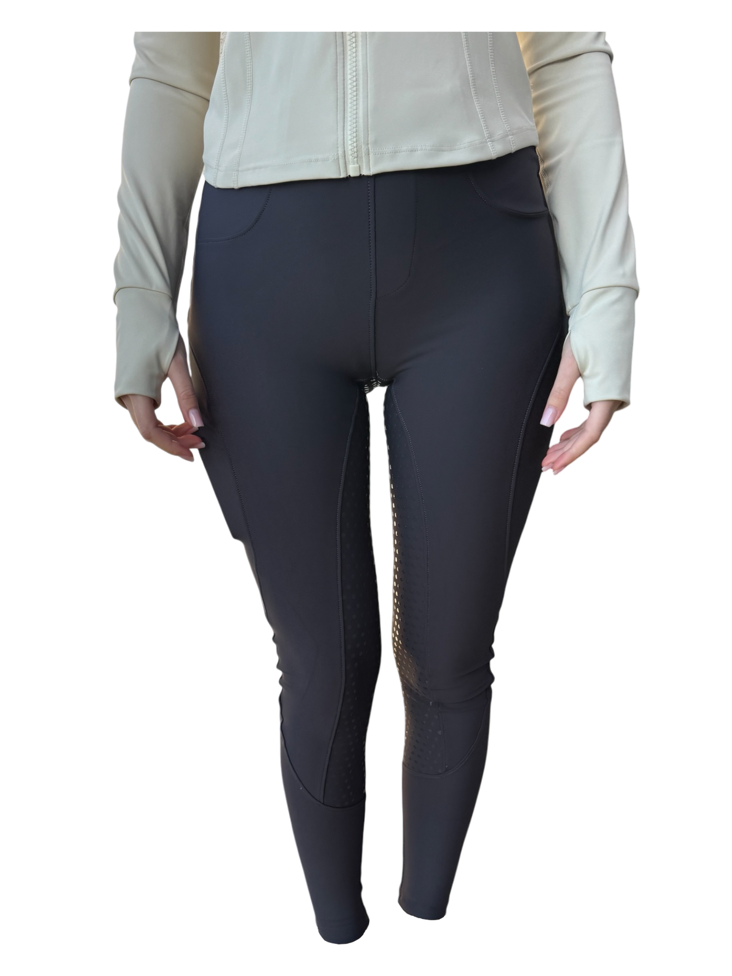 Dark Grey Breeches