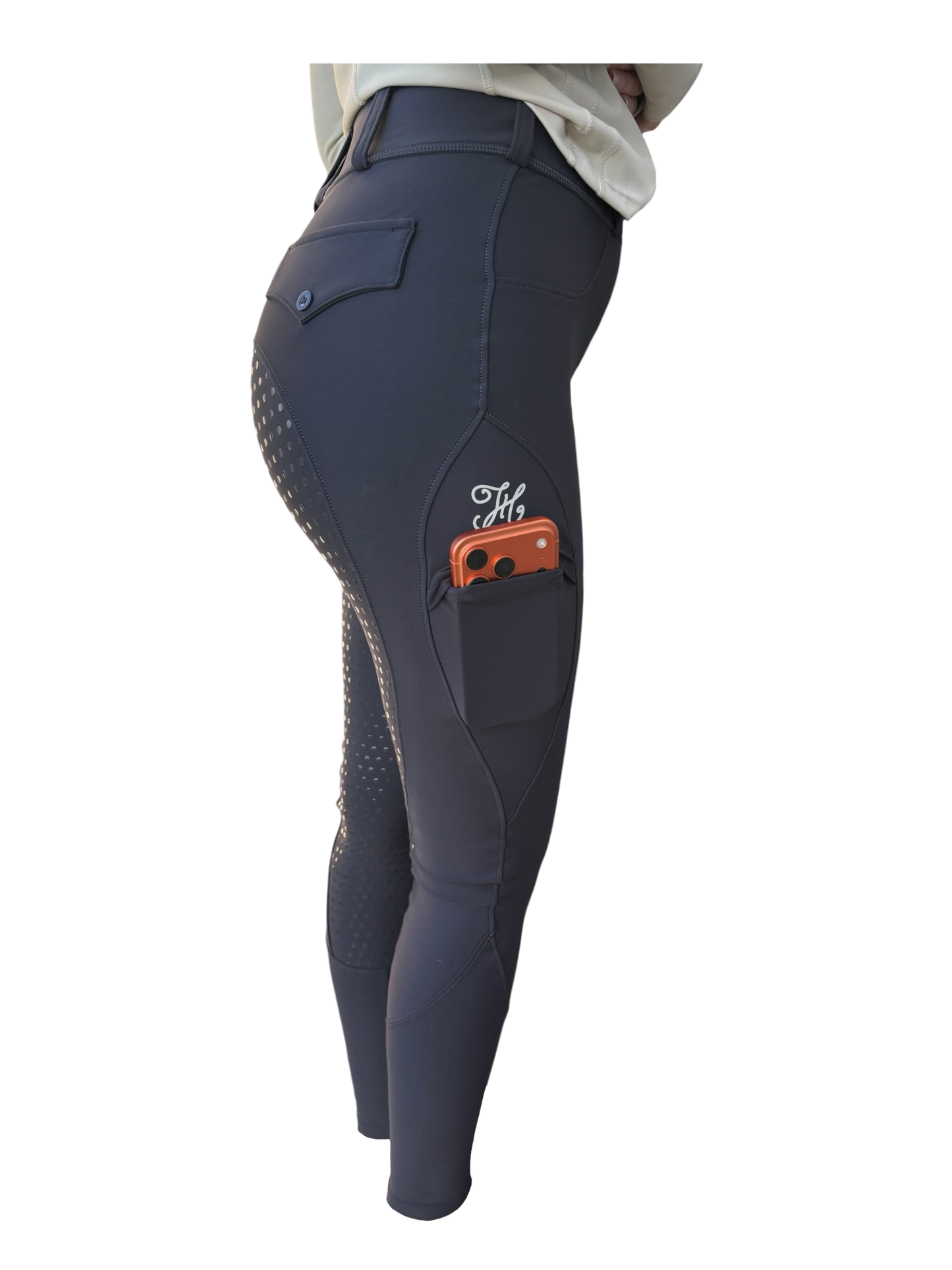 Dark Grey Breeches