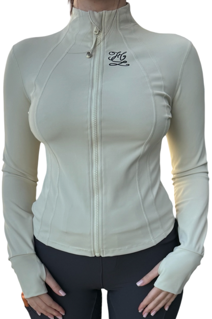 Performance Riding Jacket - Nude Grey
