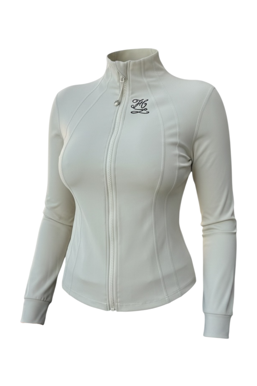 Performance Riding Jacket - Nude Grey
