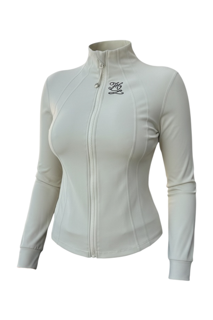 Performance Riding Jacket - Nude Grey