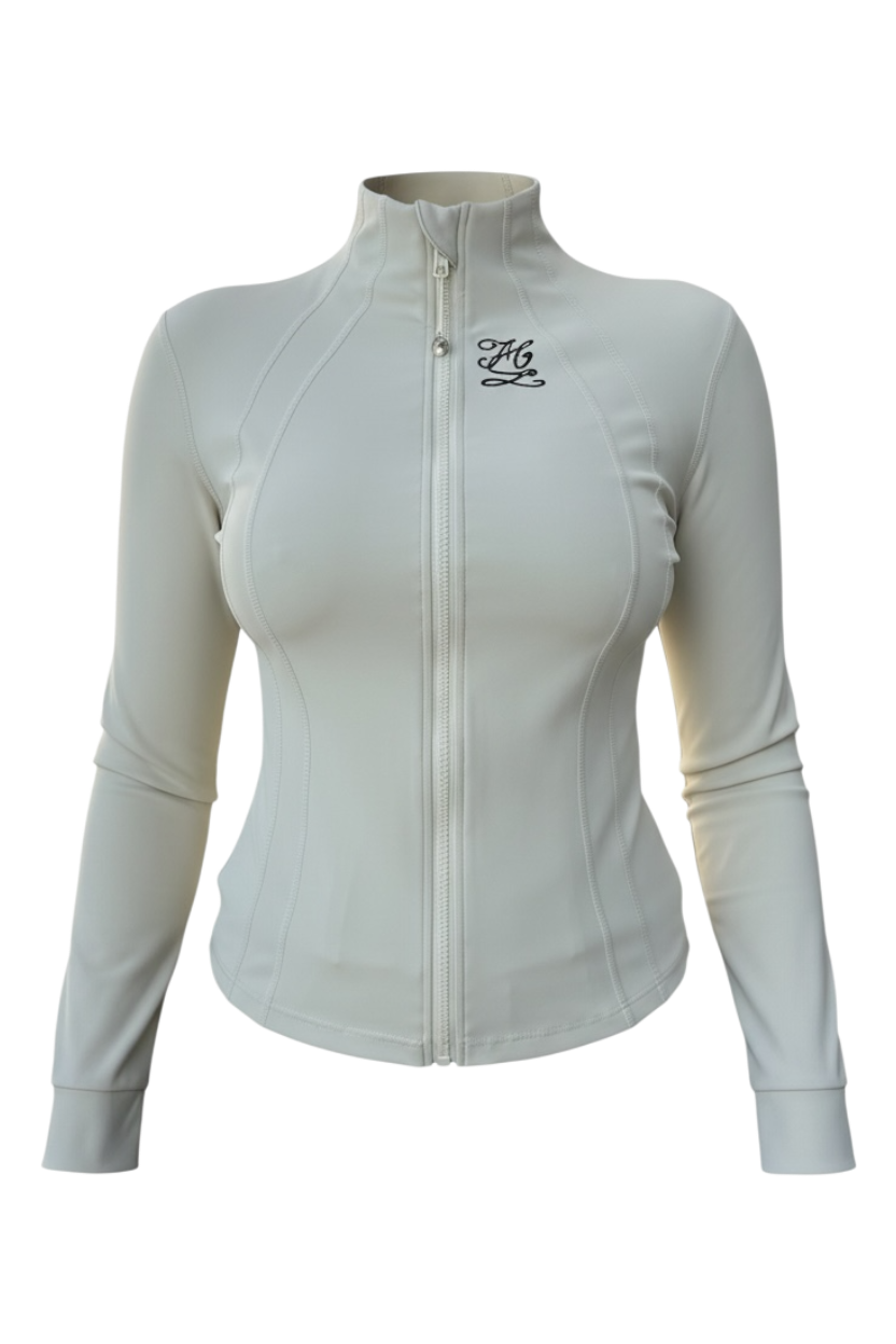 Performance Riding Jacket - Nude Grey