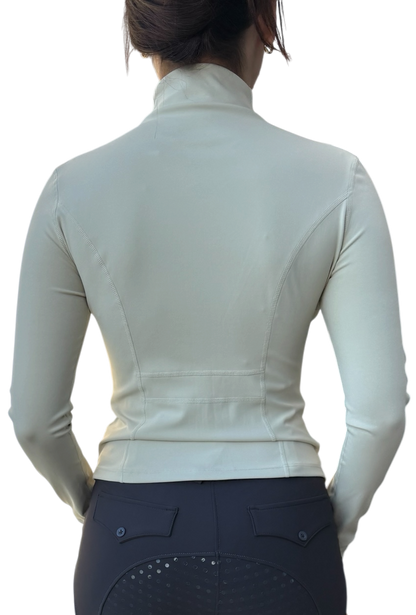 Performance Riding Jacket - Nude Grey