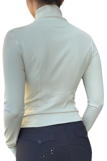 Performance Riding Jacket - Nude Grey