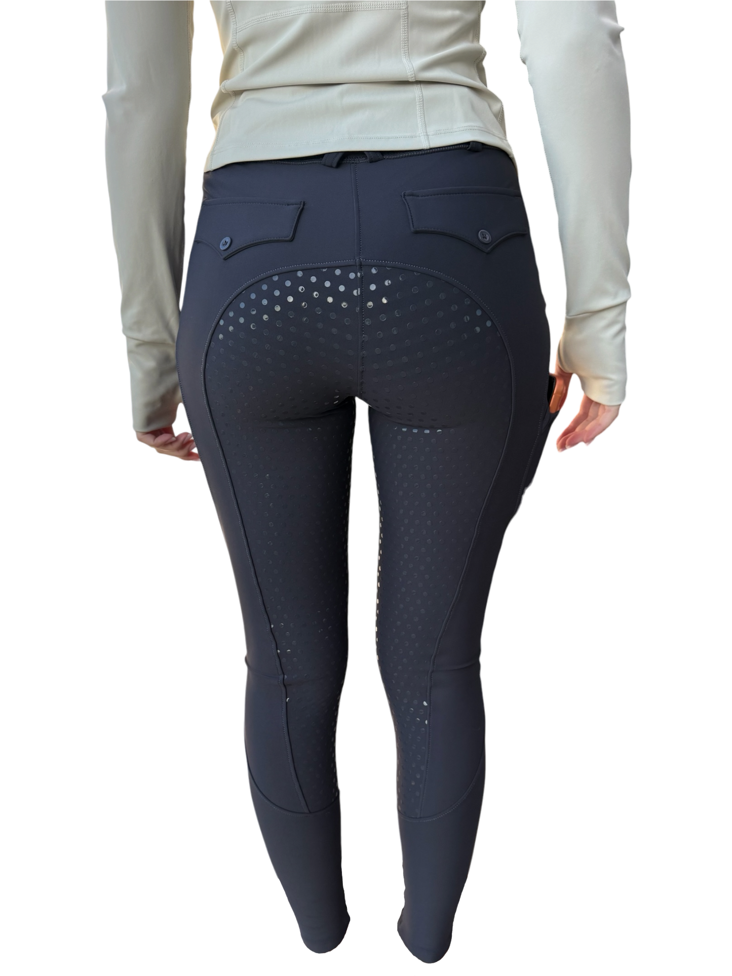 Purple Grey Breeches