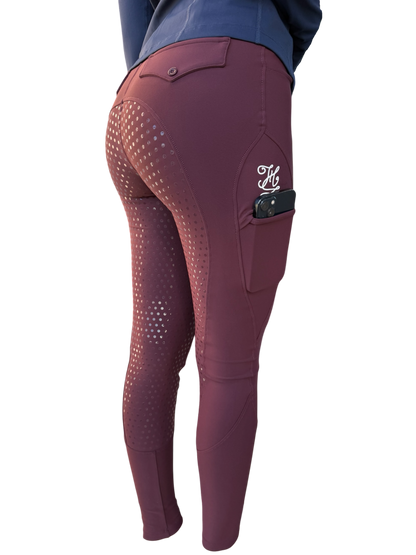 Burgundy Breeches