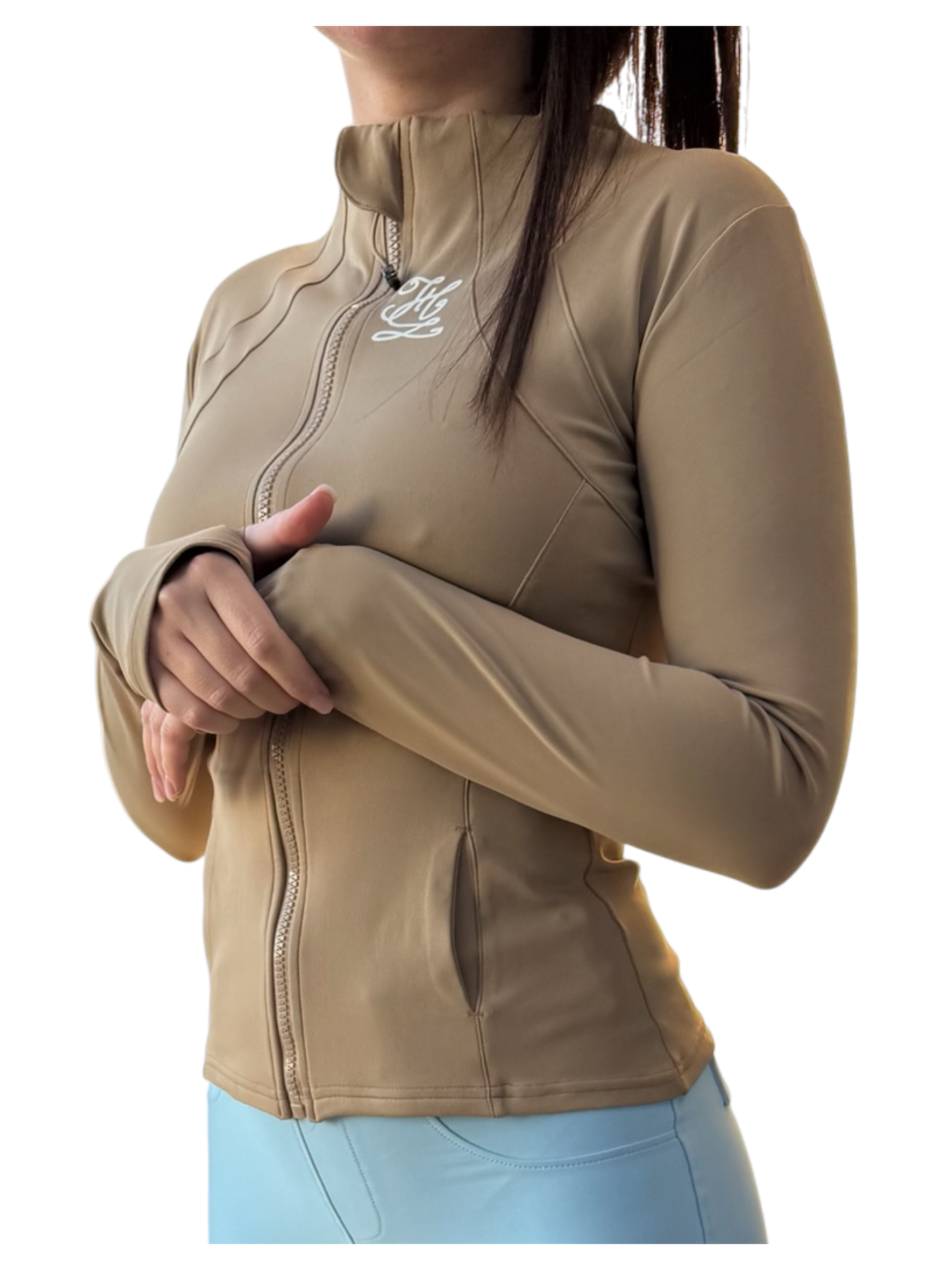 Performance Riding Jacket - Nude Brown
