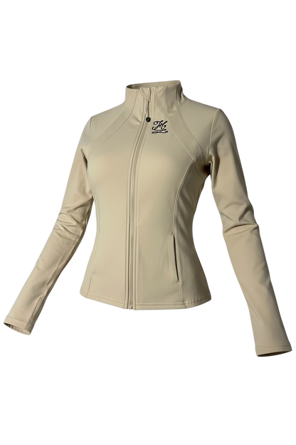 Performance Riding Jacket - Nude Beige